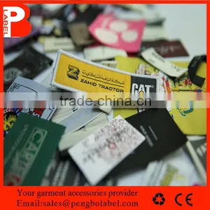 Hot Sell ,colorful Double-sided Label Woven Label for Kids Clothing thumbnail-1