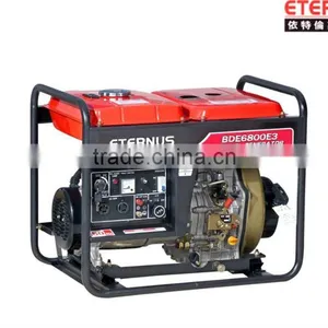 Diesel Generator Set 5.0kVA Open Frame Type BDE6800X3/E3 thumbnail-1