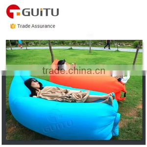 Outdoor Inflatable Lounger Nylon Fabric Beach Lounger Convenient Compression Air Bag Hangout Bean Bag Portable Dream Chair thumbnail-3
