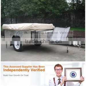 2014 Walking Through 9*4 FT Australian Folding Trailer CPT-08D thumbnail-1