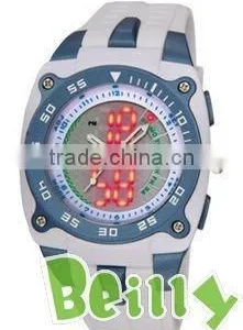 Colorful Fashion Trendy Silicone Sport Watch for Gift thumbnail-1