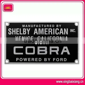 Custom Metal Label Signs,thin Machine Metal Label thumbnail-6