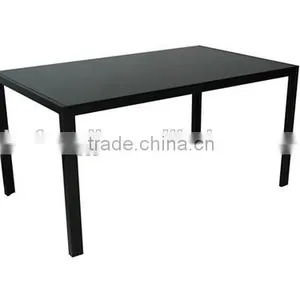 1+6 Tempered Glass Dining Room Set thumbnail-5