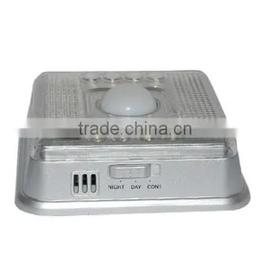 PIR Auto Sensor Motion Detector LED Night Light Wireless Infrared 8 LEDs Lamp Nightlight thumbnail-4