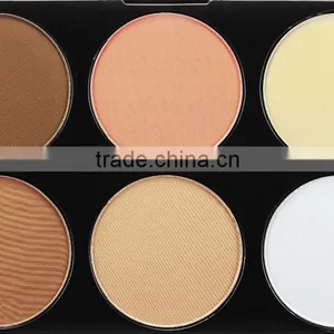 6 Color Face Powder Foundation Waterproof Powder Foundation thumbnail-2