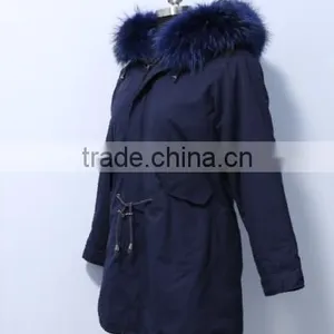2016 New Hot Selling Parka Jacket With Real Fox Fur Collar thumbnail-5