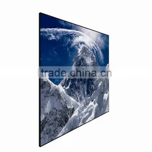 16:9 90" Zero Edge Fixed Frame Hard Projection Screen thumbnail-2