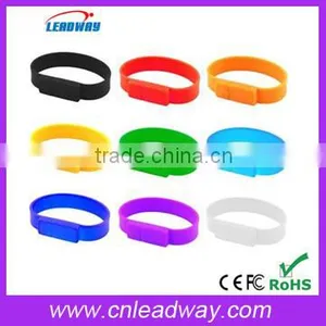 Bulk Purchasing Website Silicone Wristband USB Flash Drive With Printable Promotional Products thumbnail-6