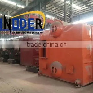 Supply Oil Fired Water Tube Boiler (Saturated / Super-Heated Steam) SZL Chain Grate Boiler -SINODER thumbnail-3