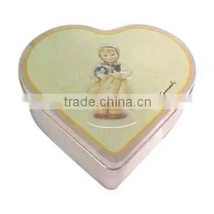 Heart Shaped Tin Chocolate Box thumbnail-1