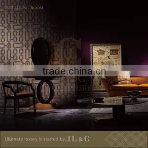 JT05-05 Pedestal Tea Table With Solid Wood in Living Room From JL&C Luxury Home Furniture NEW Designs 2015 (China Supplier) thumbnail-3