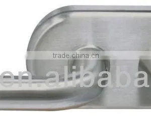 Glass Door Lock With US Cylinder and Thumbturn thumbnail-3
