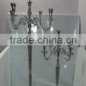 Crystal Globe Candelabra thumbnail-1