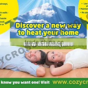 Hot-film Heating With CE ROHS ISO9001, 3rd Largest Manufacture for IR Carbon Crystal Fiber Heating Panels thumbnail-1