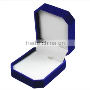 Attractive Shape Blue Ring/bracelet/earring Box for Sale thumbnail-1