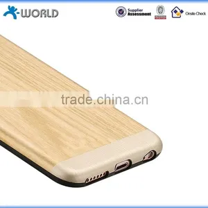 Soft Natural Wood TPU Wooden Case for Iphone 6S thumbnail-4