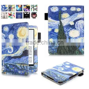 Exactly Fit Custom Printing Leather Case for 2016 New Kindle E-Reader, OEM Leather Case for E-Reader New Kindle 2016 thumbnail-1