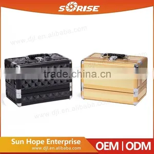 High Quality Lovely Aluminum Beauty Pretty Suitcase thumbnail-1