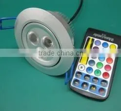 3*1 RGB LED Ceiling Light With IR Controller 2 thumbnail-1