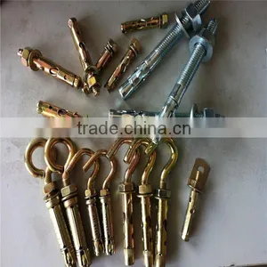 Antiskid Shark Fin Type Anchor Yellow Zinc Plated thumbnail-1