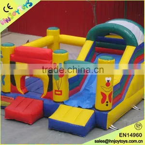 4X4X2.5M Dog Inflatable Bouncer Fun City Bouncing Castle With Slide thumbnail-2