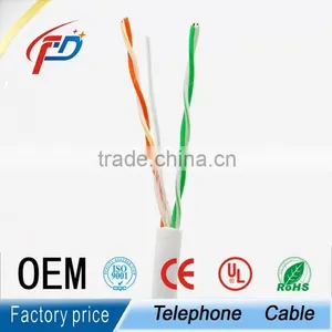 Factory Hot-sale 1~100pair 0.50mm Copper Condunctor Telephone Cable thumbnail-3