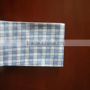 100% Polyester Grid Dyed Poplin Fabric thumbnail-1
