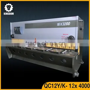 Shanghai Kingdom QC12Y/K-12x4000 Sheet Metal Shearing Machine thumbnail-2