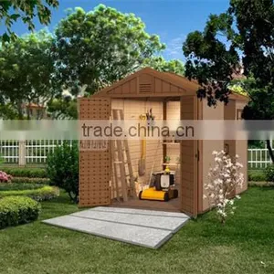 2016 New Design Plastic Garden Shed for Storage Tiny House thumbnail-5