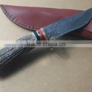 OEM 100% Handmade Damascus Steel Hunting Knife thumbnail-2
