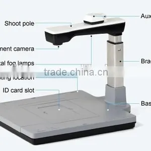 5M Pixels 8M Pixels Standing OCR China USB Document Camera thumbnail-2