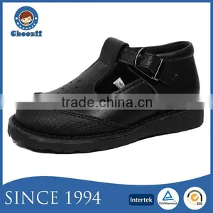 New Style Girls Classic Black Buckle Strap Mary Jane School Shoes thumbnail-1