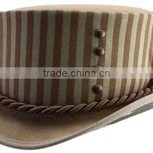 "Julep" - HEAD N HOME HATS - Leather - Top Hat - Mint Women Hats thumbnail-1