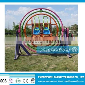High Safety Theme Park Games 2 Seat Human Gyroscope For Sale thumbnail-2