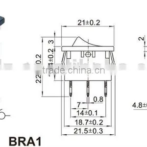 Chzjcz/rocker Switch,rocker Switch for Electrical Products With Certificate, thumbnail-6