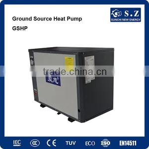 Snow Winter Floor Heating 120sq Meter House 10KW/220V by EVI Tech -15C Glycol Circle Loop Geothermal Ground Source Pump Heater thumbnail-1