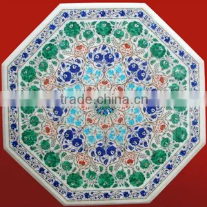 White Marble Table Top thumbnail-1