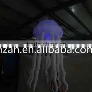 LED Hanging Inflatable Jellyfish Balloon for Party Decoration thumbnail-1