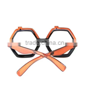 2015 Promotion Plastic Quadrilateral Sun Glasses UV400 With Diamond thumbnail-4