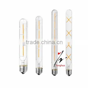 High Quality Retro LED Filament Light Bulb T30 300 E27 Tubular Lamp Warm White Dimmable 110/220V thumbnail-5