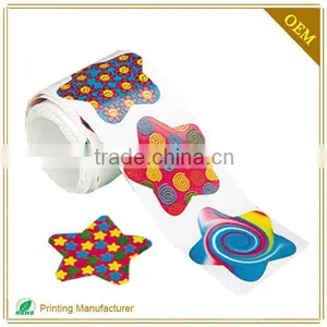 Custom Self Adhesive Sticker Paper Printing Roll Label Made In China thumbnail-4
