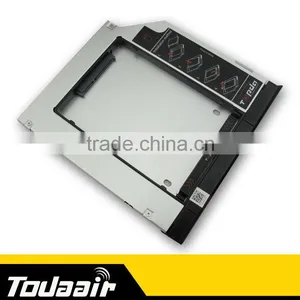 2nd SSD HDD Hard Drive Caddy With Lock Lack for DELL E6320 E6420 E6520 E6330 E6430 E6430s Hard Drive Caddy thumbnail-1