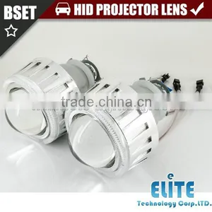 2.8HQT Plastic HID Angel Eyes Xenon Projector Driving Lights thumbnail-1