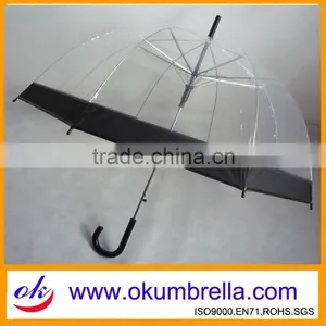 Straight Transparent Cheap Umbrella From China Umbrella Supplier thumbnail-5