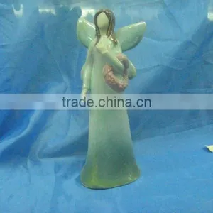 Decorative Ceramic Wing Angel thumbnail-1
