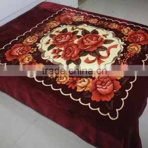 Manufactory Walmart China Home Textile Mink Blankets India Baby Toys 100 Polyester Mink Blanket thumbnail-5