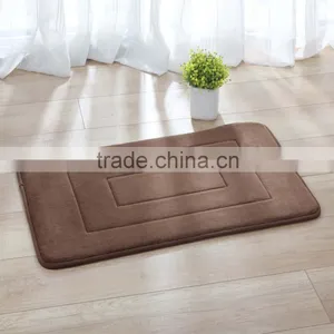 DADA New Design Memory Foam Soft Door Mat Absorbnet Non-skid Rug thumbnail-3
