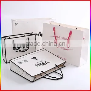Custom White Paper Bag Package With Rope in Qianyan thumbnail-1