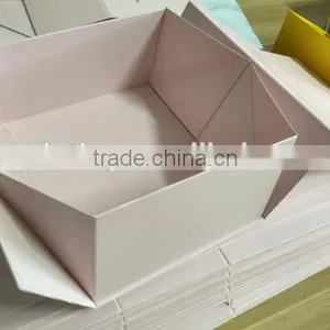 Foldable Paper Packaging Boxes/ Flat Folding Cardboard Gift Box/ Collapsible Magnetic Box thumbnail-2