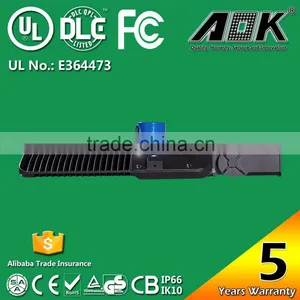 AOK FCC UL DLC IP66 IK10 Photocell Dimmable Sensor Remote Area Outdoor 150W LED Parking Lot Pole Lighting Retrofit thumbnail-1
